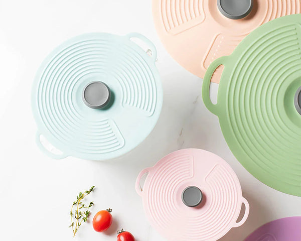 Les avantages des couvercles en silicone.