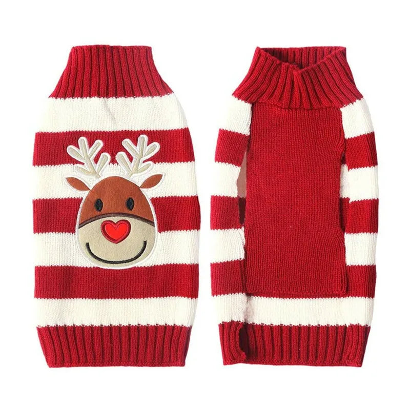 Chouchou, vêtements chaud de Noel pour chiens de petite et moyenne taille : un pull de Noel, 13 variantes.