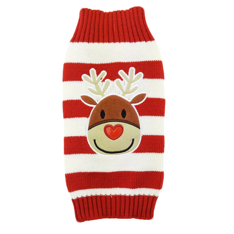 Chouchou, vêtements chaud de Noel pour chiens de petite et moyenne taille : un pull de Noel, 13 variantes.