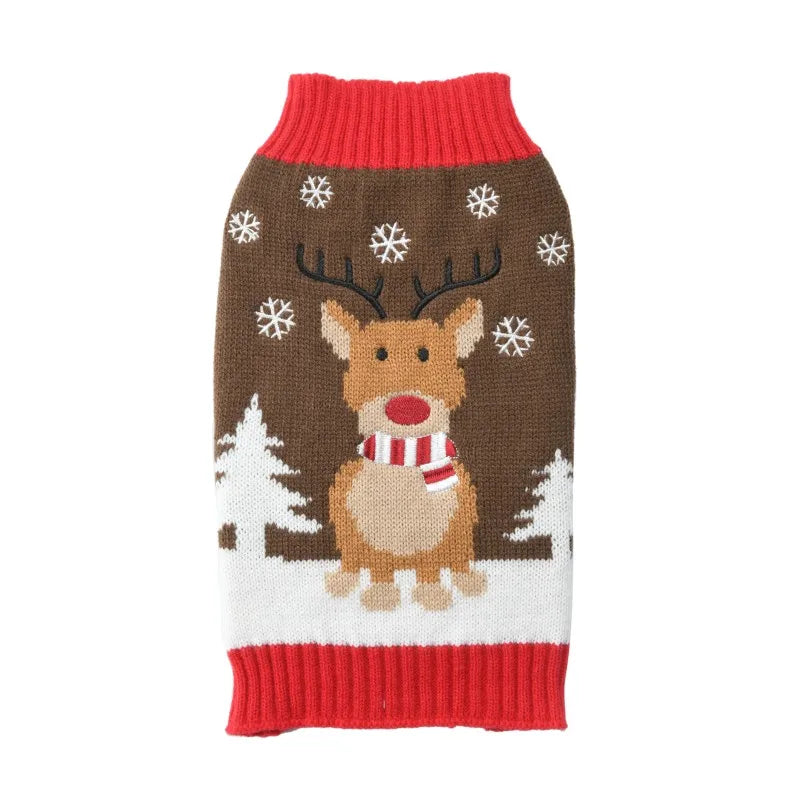 Chouchou, vêtements chaud de Noel pour chiens de petite et moyenne taille : un pull de Noel, 13 variantes.