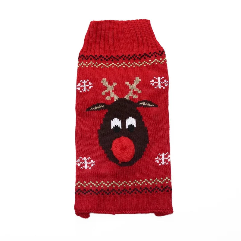 Chouchou, vêtements chaud de Noel pour chiens de petite et moyenne taille : un pull de Noel, 13 variantes.