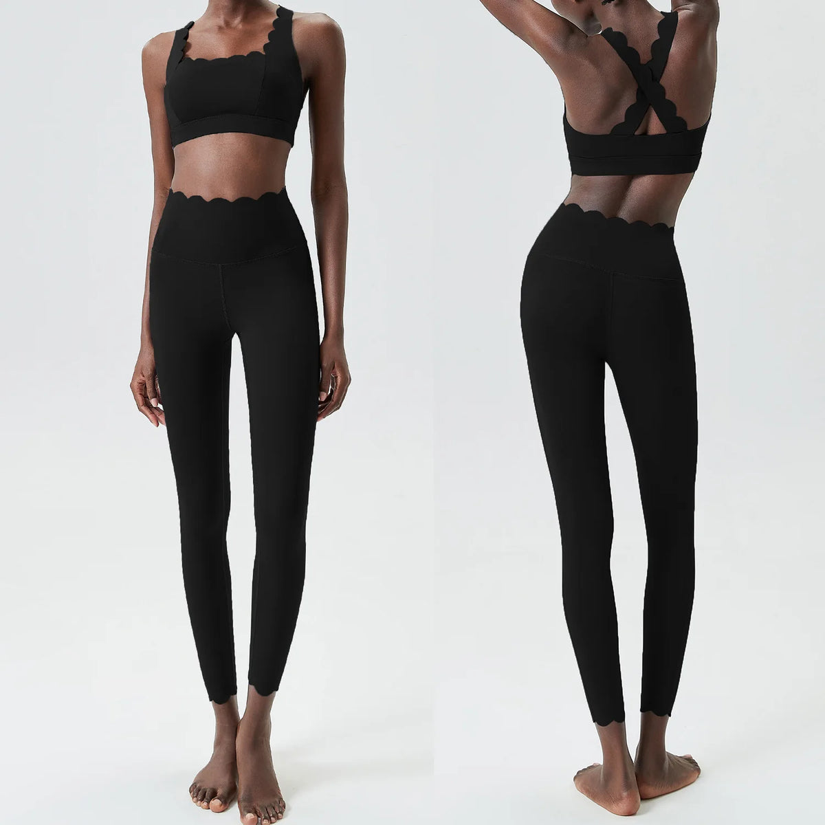 Harmony ensemble de sport deux pièces pour femmes.
