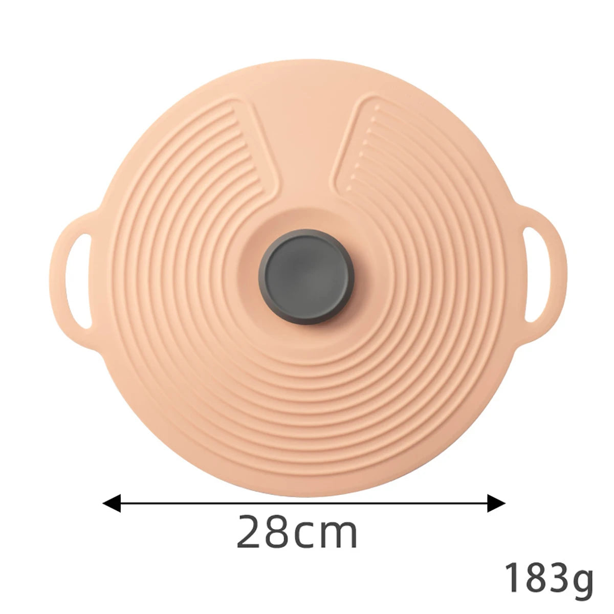 Couvercles en silicone. Fini le gaspillage : vos aliments restent frais plus longtemps.