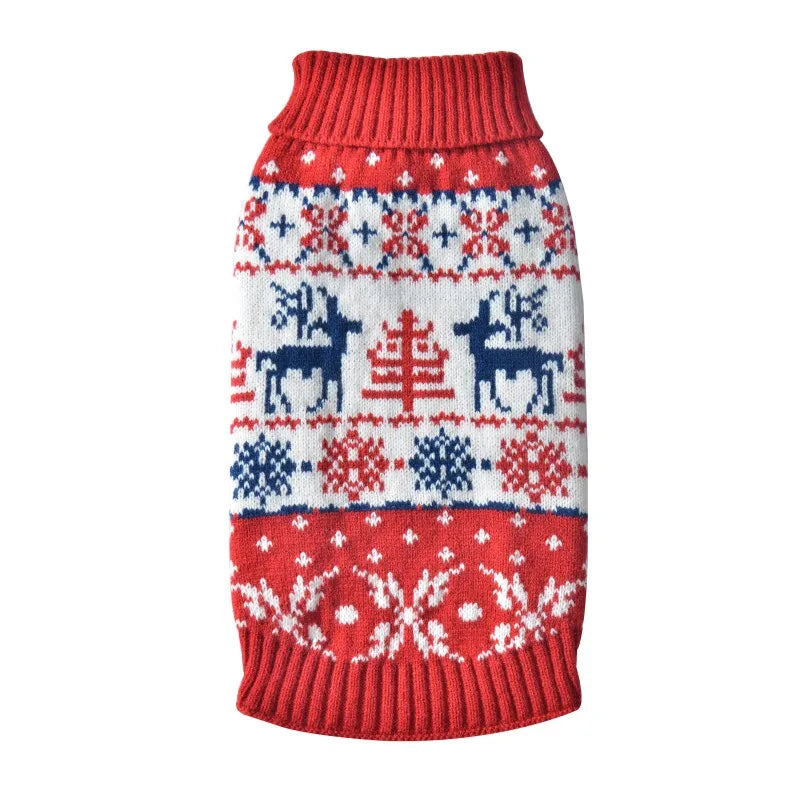 Chouchou, vêtements chaud de Noel pour chiens de petite et moyenne taille : un pull de Noel, 13 variantes.